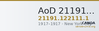 AoD 21191.122111.1 — CANOA