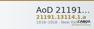 AoD 21191.13114.1.a — CANOA