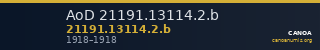 AoD 21191.13114.2.b — CANOA