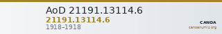 AoD 21191.13114.6 — CANOA
