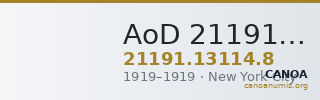 AoD 21191.13114.8 — CANOA