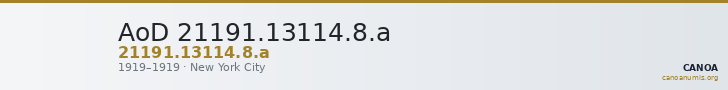 AoD 21191.13114.8.a — CANOA