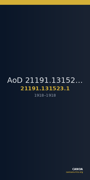 AoD 21191.131523.1 — CANOA