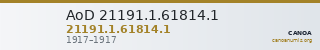 AoD 21191.1.61814.1 — CANOA