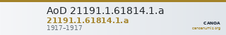 AoD 21191.1.61814.1.a — CANOA