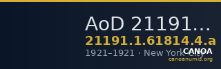 AoD 21191.1.61814.4.a — CANOA
