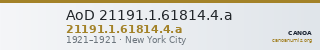 AoD 21191.1.61814.4.a — CANOA