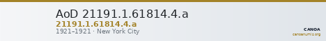AoD 21191.1.61814.4.a — CANOA