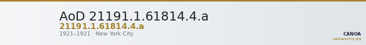 AoD 21191.1.61814.4.a — CANOA