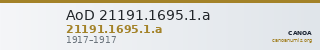 AoD 21191.1695.1.a — CANOA