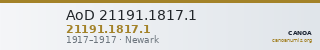 AoD 21191.1817.1 — CANOA