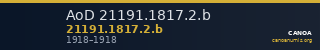 AoD 21191.1817.2.b — CANOA