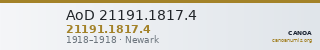 AoD 21191.1817.4 — CANOA