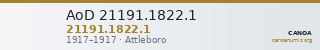 AoD 21191.1822.1 — CANOA