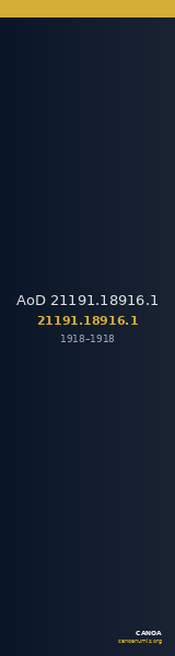 AoD 21191.18916.1 — CANOA