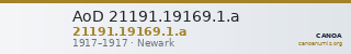 AoD 21191.19169.1.a — CANOA