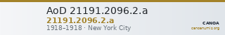 AoD 21191.2096.2.a — CANOA