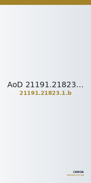 AoD 21191.21823.1.b — CANOA
