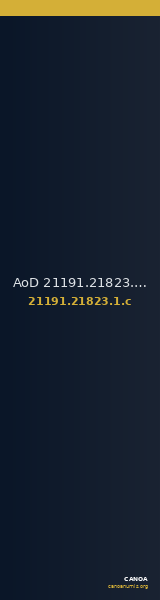 AoD 21191.21823.1.c — CANOA