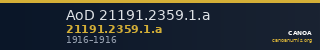 AoD 21191.2359.1.a — CANOA