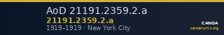 AoD 21191.2359.2.a — CANOA