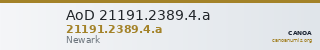 AoD 21191.2389.4.a — CANOA