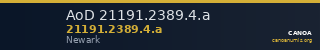 AoD 21191.2389.4.a — CANOA