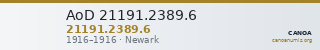 AoD 21191.2389.6 — CANOA
