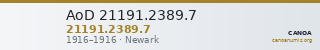 AoD 21191.2389.7 — CANOA