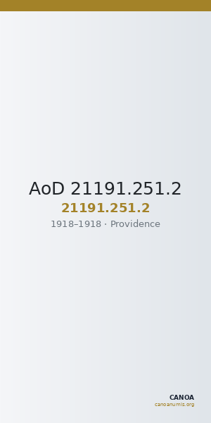 AoD 21191.251.2 — CANOA