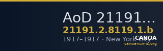 AoD 21191.2.8119.1.b — CANOA