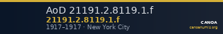 AoD 21191.2.8119.1.f — CANOA
