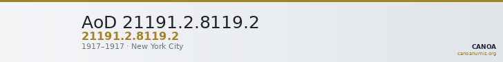 AoD 21191.2.8119.2 — CANOA
