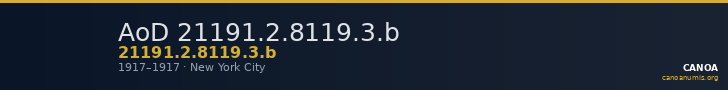 AoD 21191.2.8119.3.b — CANOA