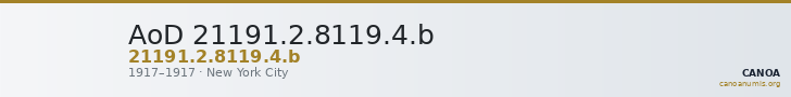 AoD 21191.2.8119.4.b — CANOA