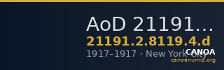 AoD 21191.2.8119.4.d — CANOA