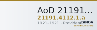 AoD 21191.4112.1.a — CANOA