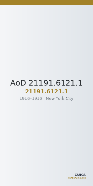 AoD 21191.6121.1 — CANOA