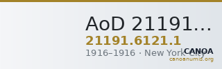 AoD 21191.6121.1 — CANOA
