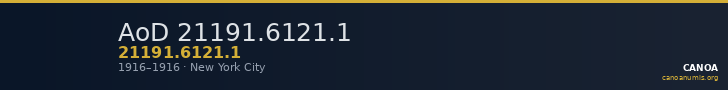 AoD 21191.6121.1 — CANOA