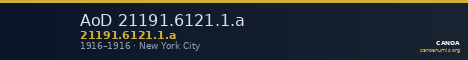 AoD 21191.6121.1.a — CANOA