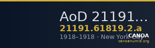 AoD 21191.61819.2.a — CANOA