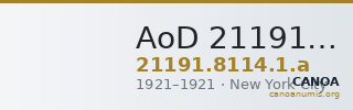AoD 21191.8114.1.a — CANOA