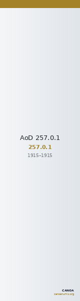 AoD 257.0.1 — CANOA