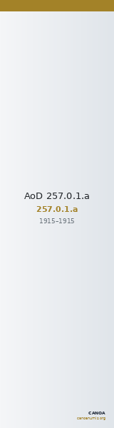 AoD 257.0.1.a — CANOA