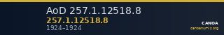 AoD 257.1.12518.8 — CANOA