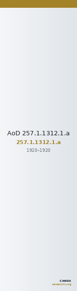 AoD 257.1.1312.1.a — CANOA