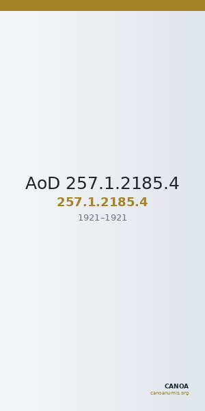 AoD 257.1.2185.4 — CANOA