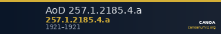 AoD 257.1.2185.4.a — CANOA
