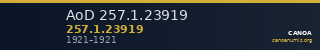 AoD 257.1.23919 — CANOA